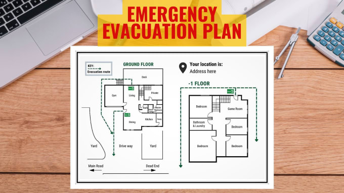 Gig Preview - Create an emergency evacuation plan for your building