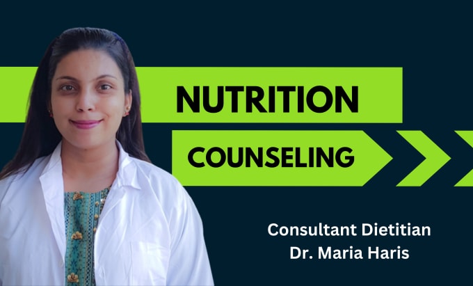 Gig Preview - Be nutrition counselor for weight loss and healthy living