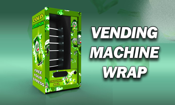 Bestseller - design atm machine and vending machine wrap design for you