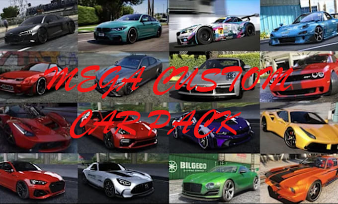 Gig Preview - Provide custom car pack