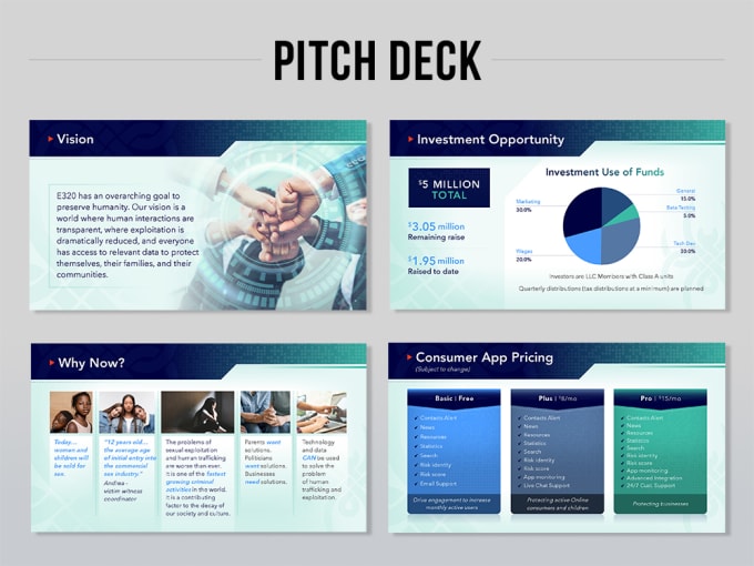 Gig Preview - Do pitch deck design in adobe indesign or ms powerpoint