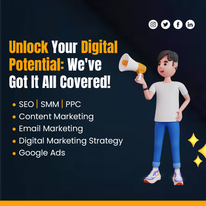 Gig Preview - Provide affordable digital marketing services