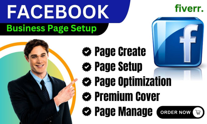 Gig Preview - Create and setup professional facebook business page