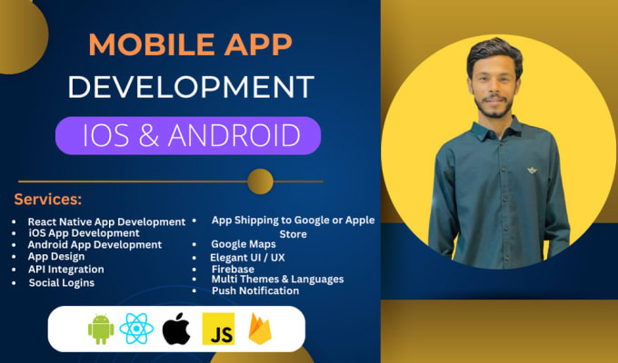 Gig Preview - Develop mobile apps in ios and android