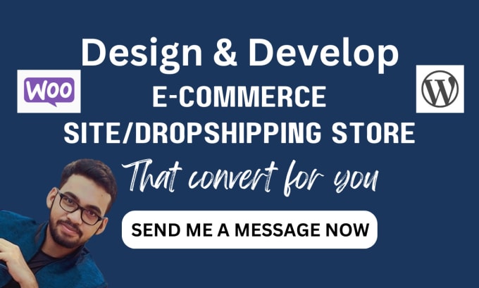 Gig Preview - Do high converting ecommerce or dropshipping site with wordpress in woocommerce