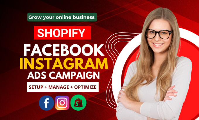 Gig Preview - Setup shopify facebook ads, instagram ads campaign, fb advertising, fb marketing