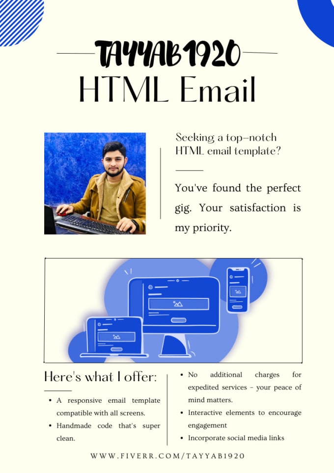 Gig Preview - Create responsive HTML email, newsletter and signature template