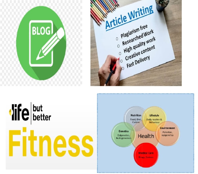 Bestseller - write evidence based medical health and fitness articles and blogposts