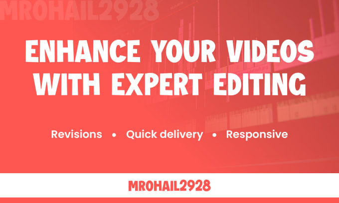 Gig Preview - Enhance your youtube videos with expert editing