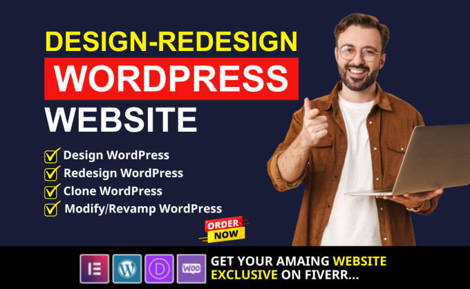 Bestseller - design, redesign, clone wordpress website with elementor pro