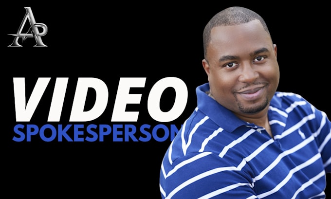 Gig Preview - Be your professional actor in an engaging spokesperson video