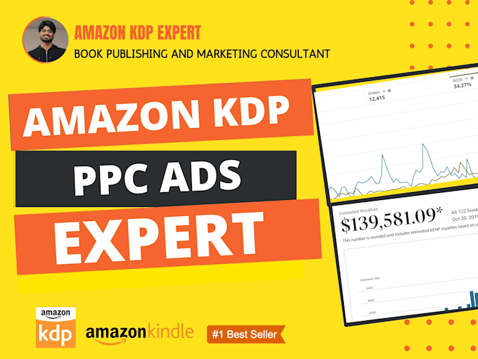 Gig Preview - Boost your sales with amazon KDP ad campaigns