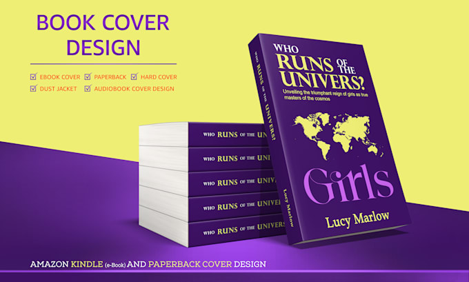 Gig Preview - Design professional book cover, ebook cover, and KDP cover