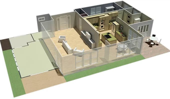 Gig Preview - Draw floor plans, elevations by revit, autocad