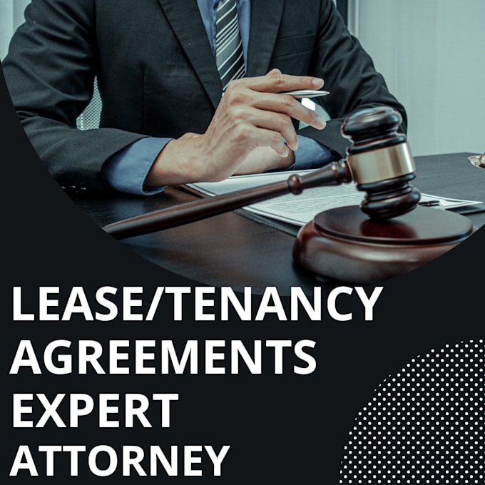 Gig Preview - Be drafting lease agreement and deals with tenancy disputes