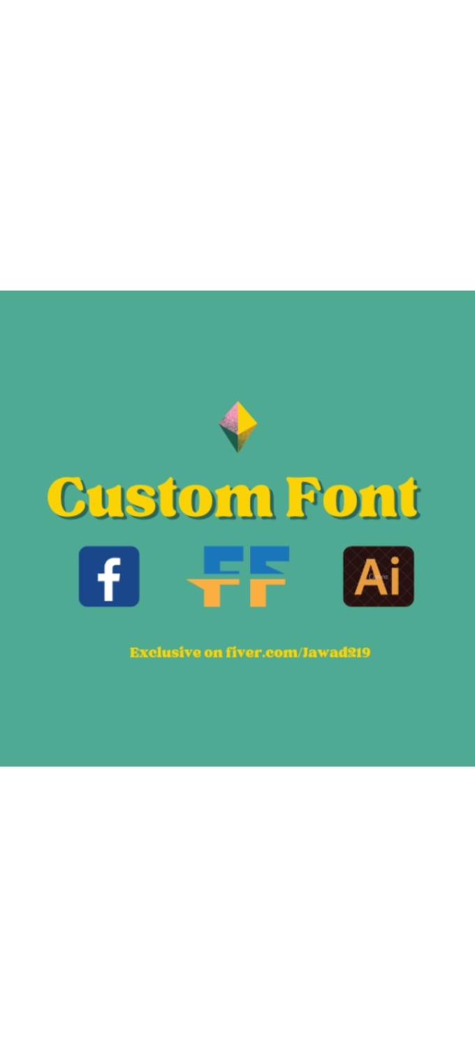 Gig Preview - Create a custom font for you in ttf, otf