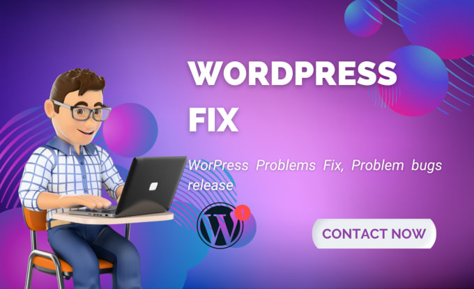 Gig Preview - Fix wordpress issues fix wordpress error wordpress bug fix