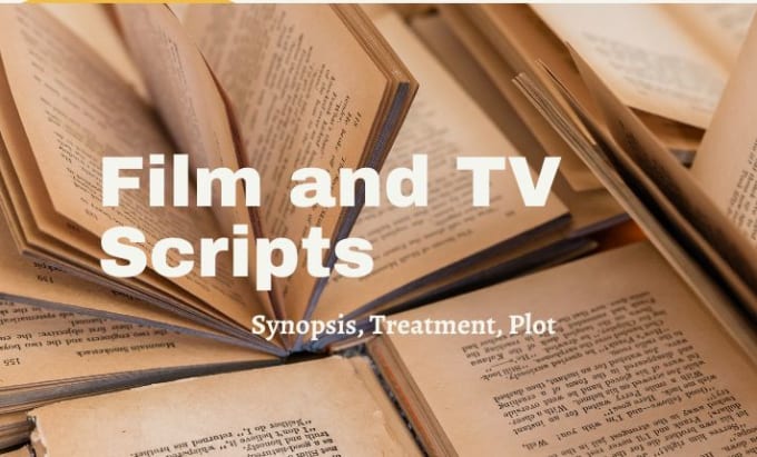 Gig Preview - Write professional  screenplays for your films and TV