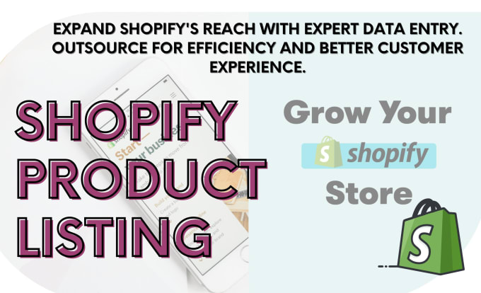 Gig Preview - Do shopify product listings with descriptions, tags and SEO optimization