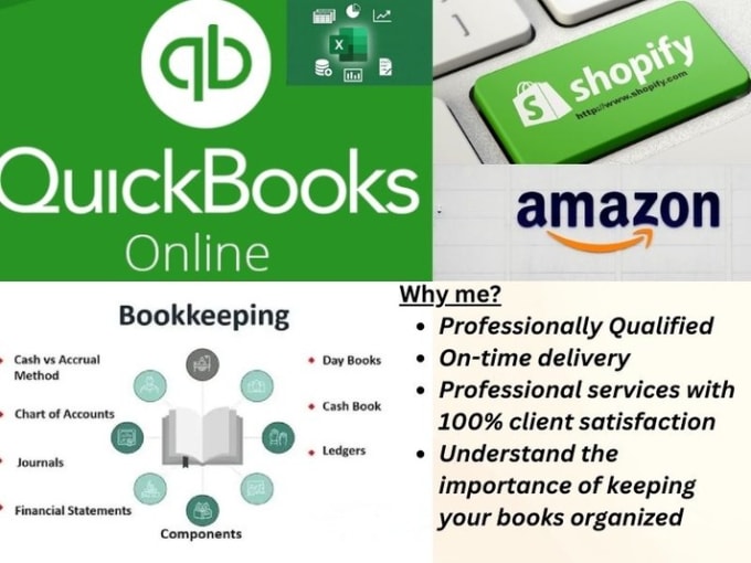 Gig Preview - Do quickbooks clean up, bookkeeping and bank reconciliation