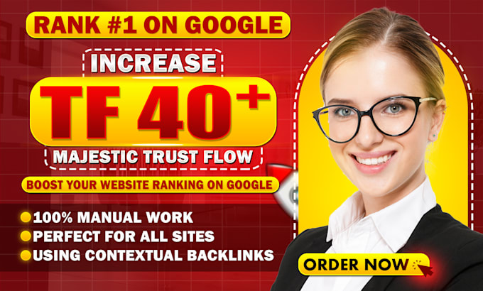 Gig Preview - Increase your website trust flow to 40 plus