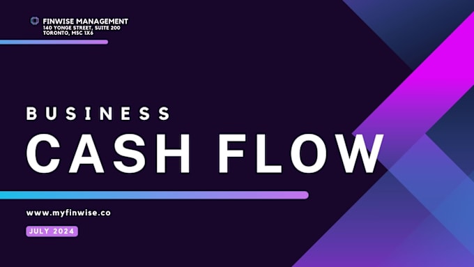 Gig Preview - Create cash flow projections for small business in canada