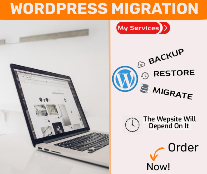 Gig Preview - Do wordpress migration, backup, restore