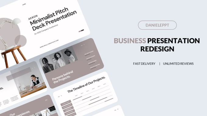 Gig Preview - Redesign your business powerpoint presentation