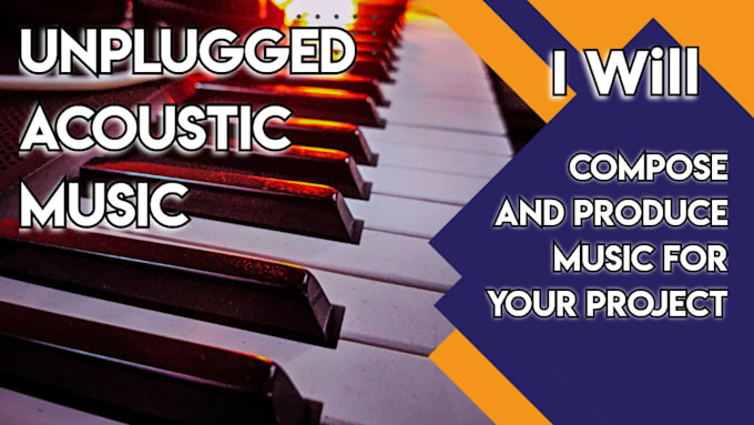 Bestseller - compose and produce unplugged music for your project