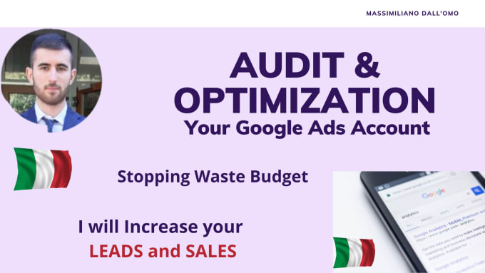 Gig Preview - Audit and optimize efficiently your google ads account PPC campaign