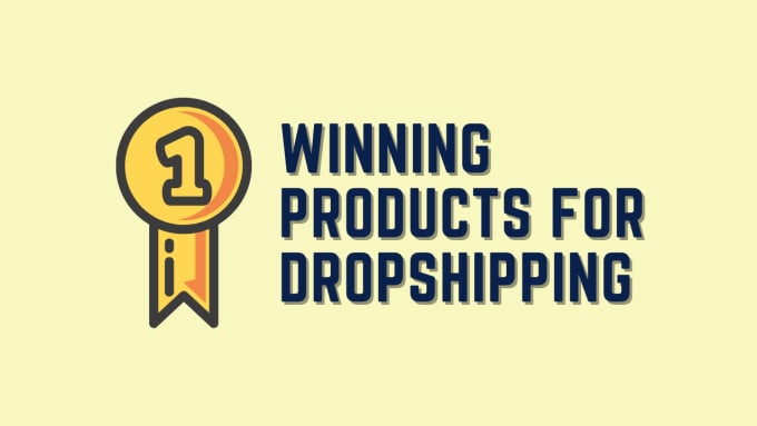 Gig Preview - Find you your dropshipping winning product with ads and competitor