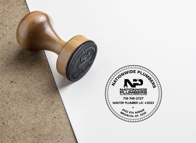 Gig Preview - Design digital rubber stamp, wax seal and convert logo into seal