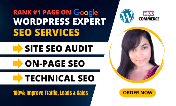 Gig Preview - Do on page SEO and technical optimization of your wordpress website