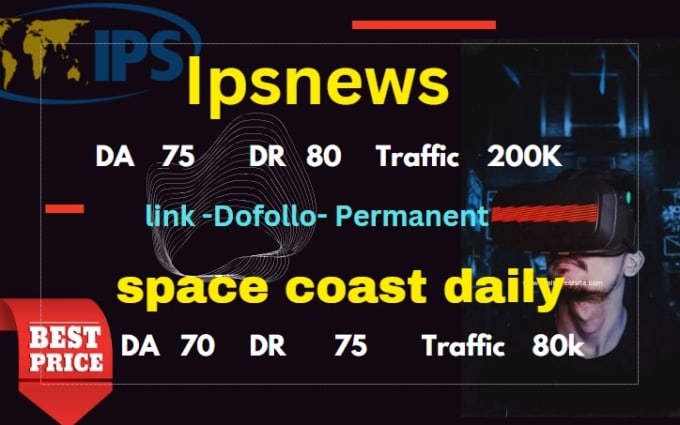 Gig Preview - Publish guest post on ipsnews and space coast daily with authority backlinks