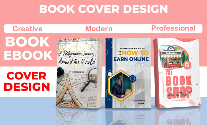 Gig Preview - Professional book cover design ,book cover design, kindle book cover design