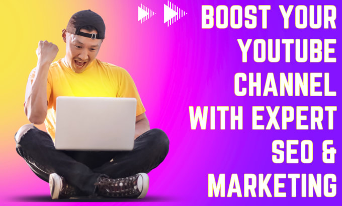 Gig Preview - Boost your youtube channel with expert SEO and marketing