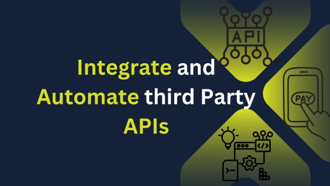 Gig Preview - Help you in API integration, API automation