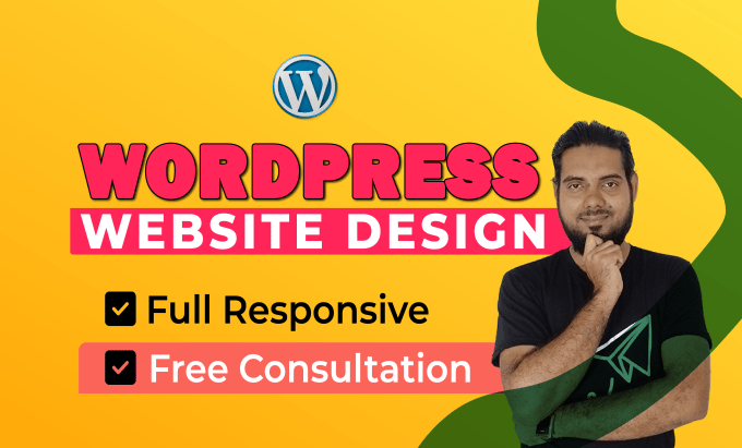 Gig Preview - Design responsive wordpress website or ecommerce wordpress website