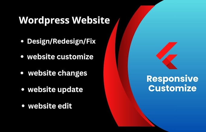 Gig Preview - Changes, edit, update, customize, redesign wordpress website