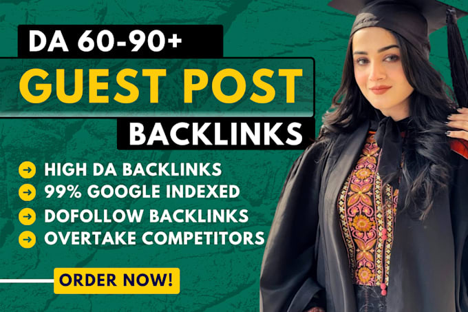 Gig Preview - Do business guest post, guest post outreach, high da guest post backlinks