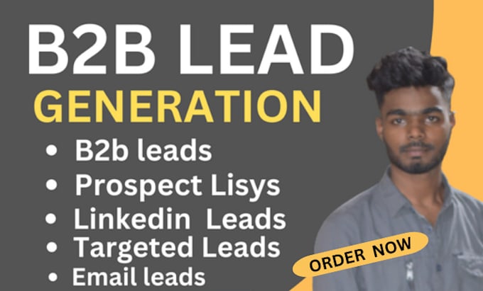 Gig Preview - Do targeted b2b lead generation and prospect list building