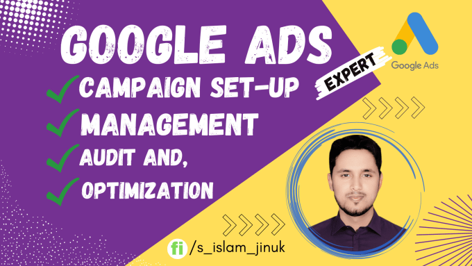 Gig Preview - Set up google ads audit optimization reporting and remarketing