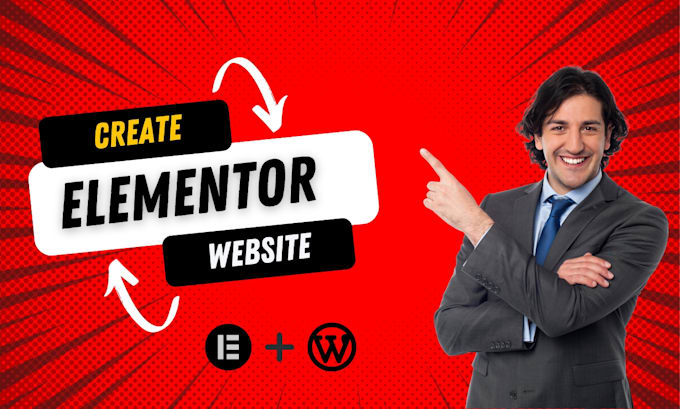 Bestseller - create a responsive elementor website or wordpress website with elementor pro