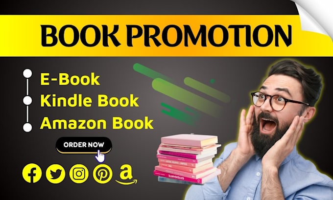 Gig Preview - Do amazon book promotion, ebook and children book marketing