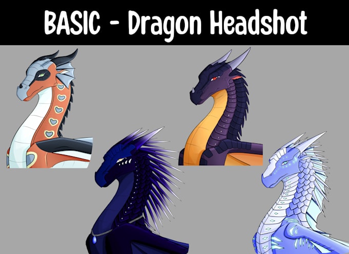 Gig Preview - Draw your dragon oc in my wings of fire style