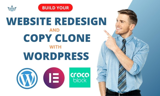 Gig Preview - Build website redesign with wordpress and elementor pro