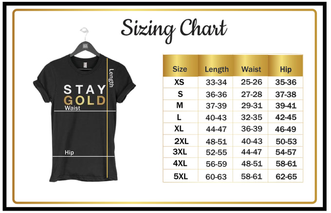 Gig Preview - Create branded size chart or size guide