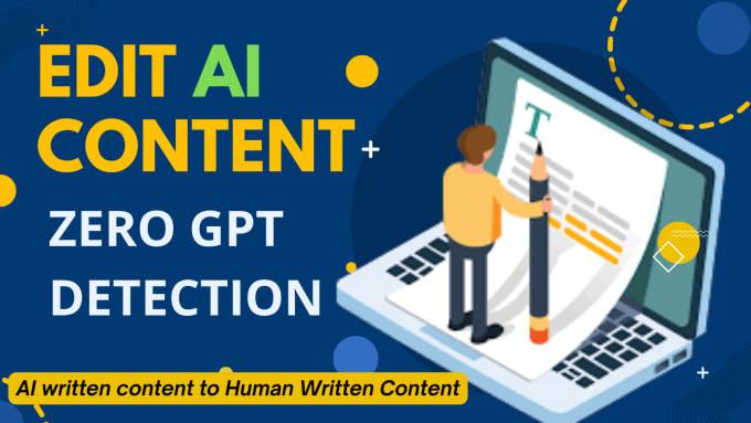 Gig Preview - Eidt, rewrite and proofread your ai gentereated content