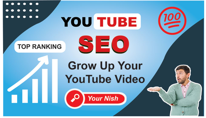 Gig Preview - Do youtube video SEO for organic ranking on top