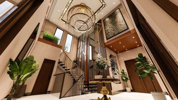 Gig Preview - Do detailed designing and realistic rendering of the project